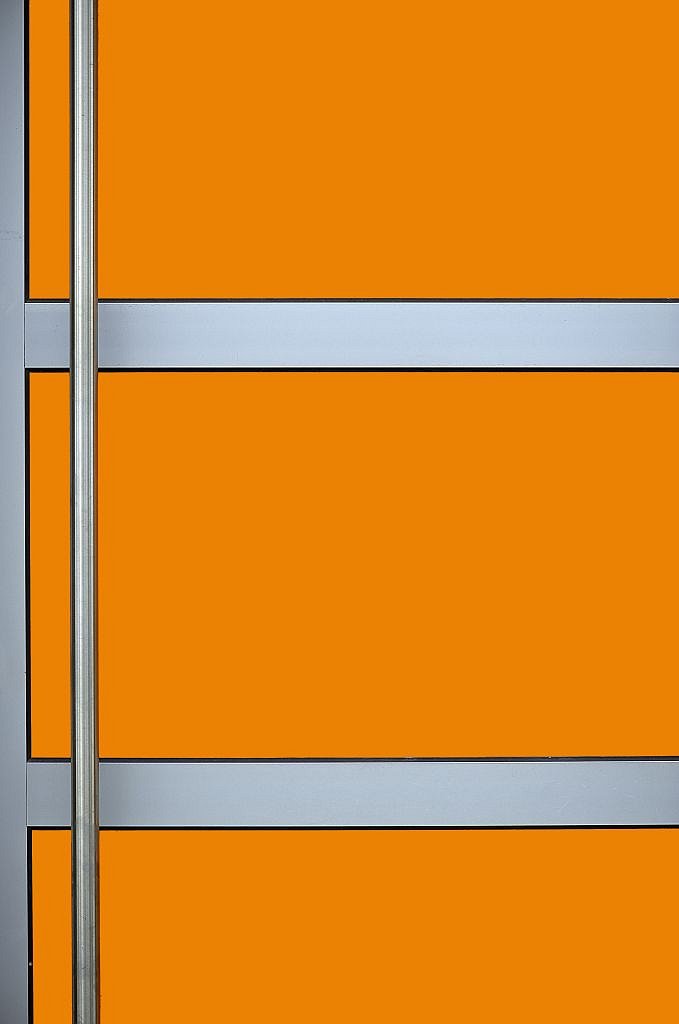 Orange Tür