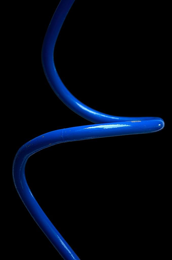 Blaue Spirale